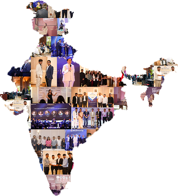 India Map Collage - 40 City Roadshow across India